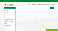 Desktop Screenshot of matecmedicion.com.ar